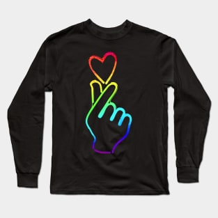 Oppa Pride sign Long Sleeve T-Shirt